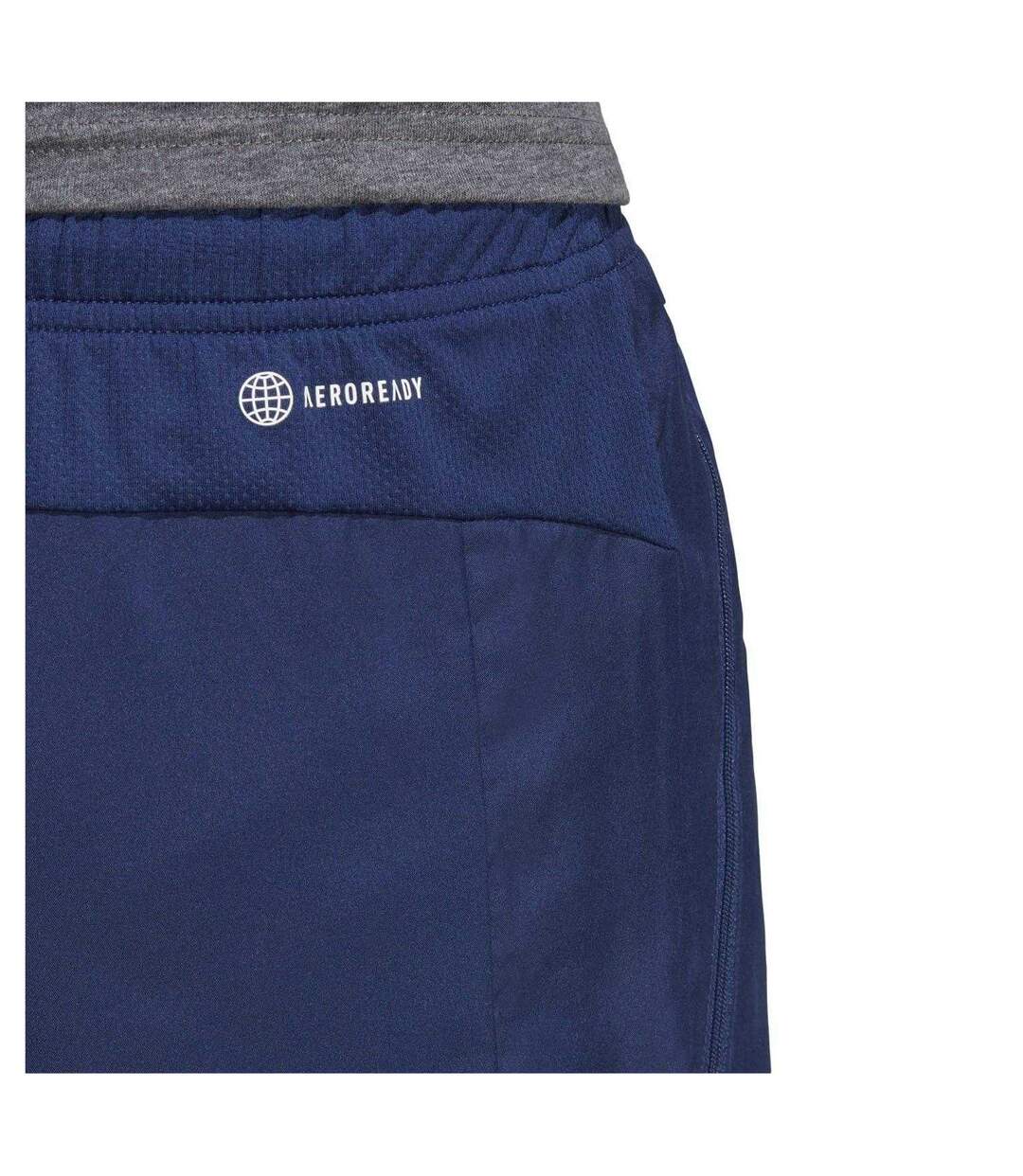 Mens Shorts Dark Blue White Adidas-4