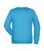 Sweat Homme Turquoise Vif James And Nicholson-2