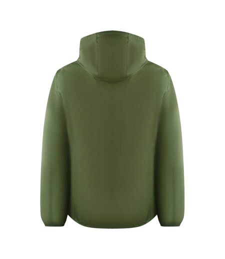 Mens Active London Windstopper Logo Soft Shell Jacket Green Aquascutum