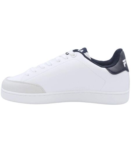 Chaussures Courtbay Femme Blanc Bleu Marine Fila