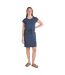 Womens/ladies Tahiti Quick Dry Dress Dark Blue Mountain Warehouse-1