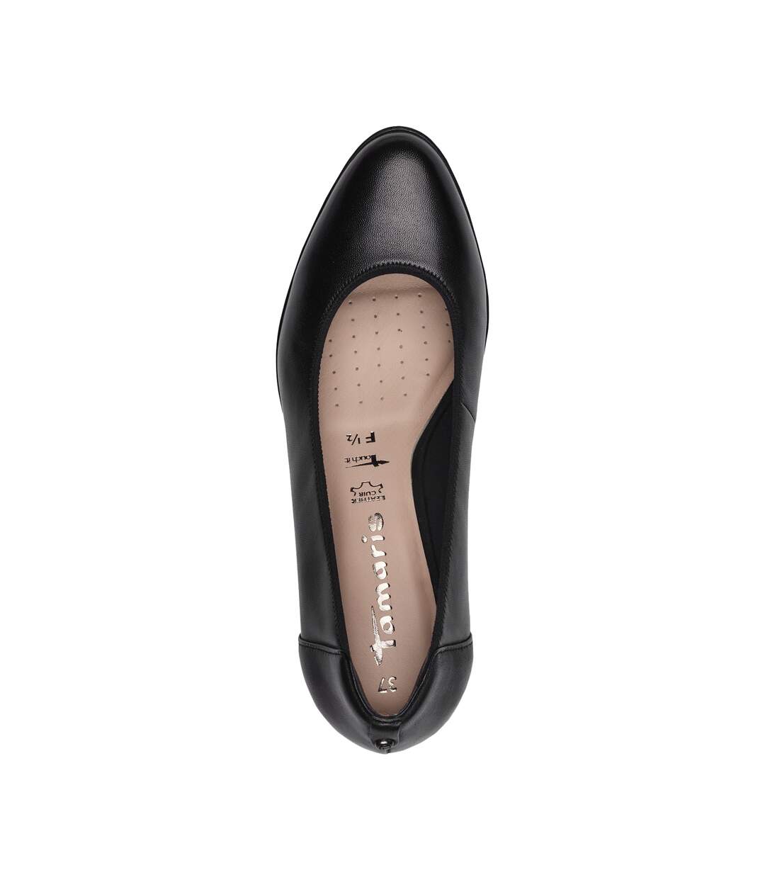 Ballerine à Talon Cuir Tamaris-5