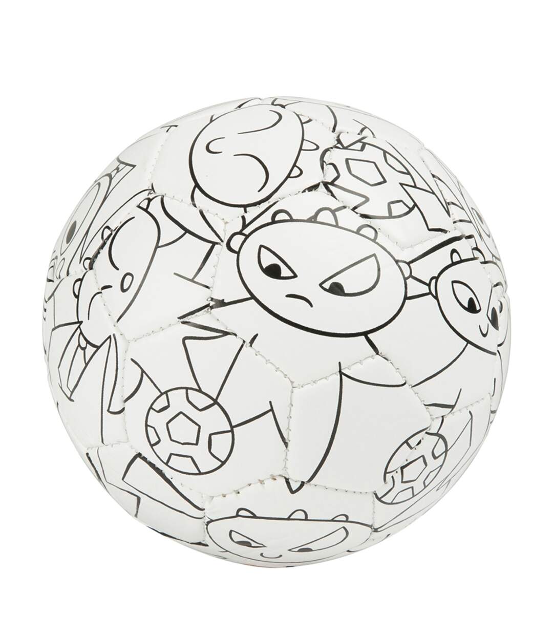Scriball Fophi Mini Football One Size White Black Mitre-1