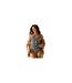 Haut De Tankini Motif/style Floral Abstrait Loria Femme Noir Blanc Regatta-1