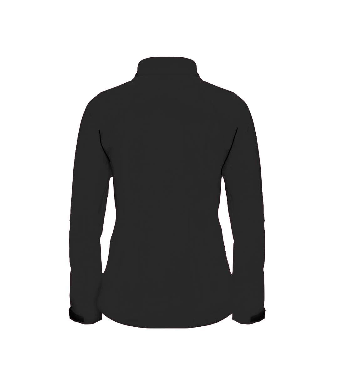 Jerzees Colours Ladies Water Resistant & Windproof Soft Shell Jacket (Black) - UTBC561-2