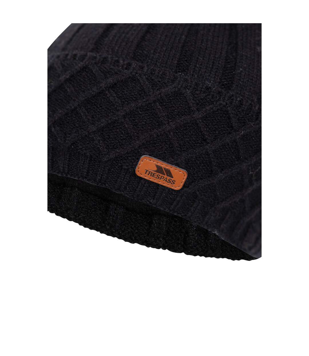 Womens/ladies Sherbet Beanie Black Trespass-4