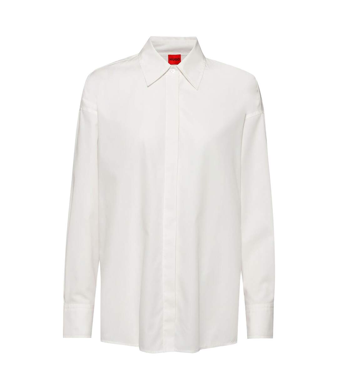 Womens/ladies Evilysa Shirt Natural Hugo-2