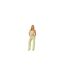 Pantalon Motif/style Uni Femme Vert De Gris Clair Missy Empire-1