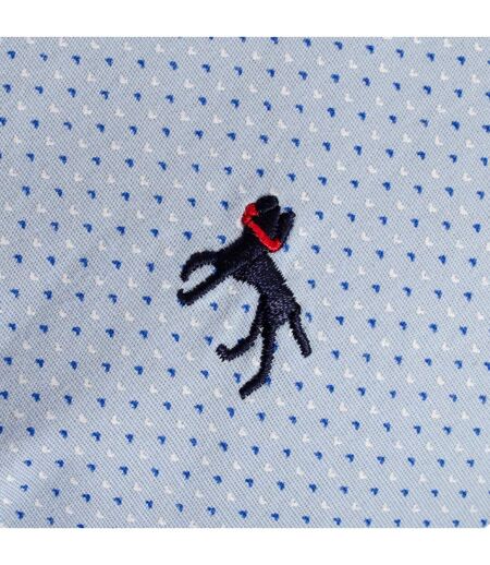 Bewley & Ritch Mens Yakima Short-Sleeved Shirt (Sky Blue)