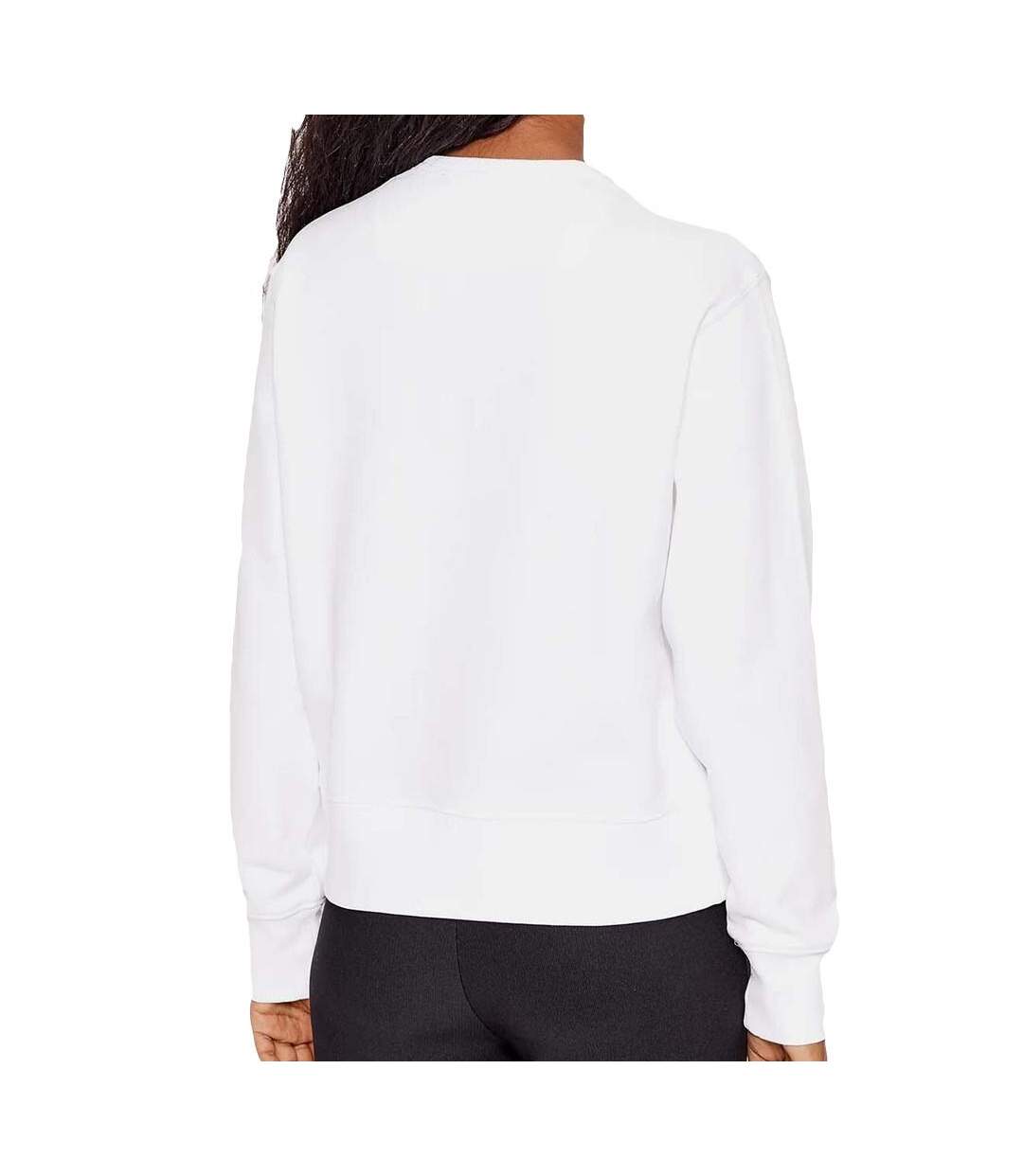 Sweat Blanc Femme Guess Original Fleece - L-2