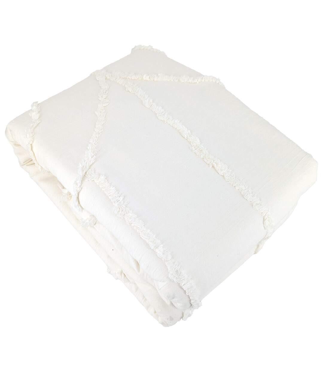 Parure de lit FAR coton lavé Taie 63x63 cm-2
