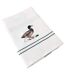 Torchon nid d'abeille WAFFLE brodé Canard-1