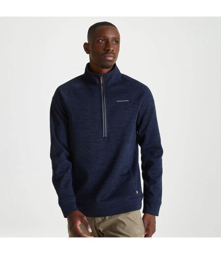Mens Stromer Half Zip Fleece Navy Blue Craghoppers