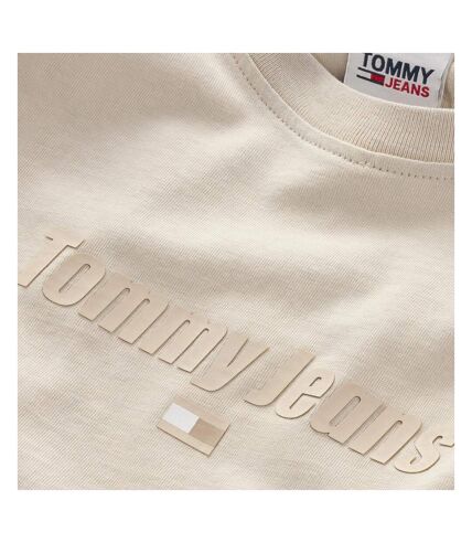 T-shirt Beige Homme Tommy Hilfiger New Tonal