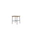 Table de Jardin en Bois Holmbeck 88cm Naturel-4