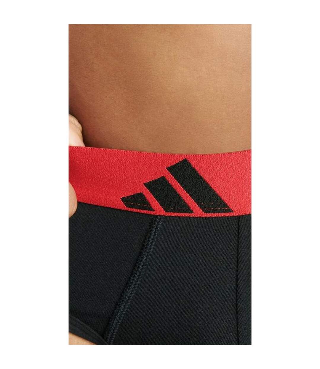 Lot De 3  Slips Homme Bleu Vert Rouge Adidas-3