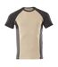 T-shirt Potsdam Unique Homme Kaki Clair Noir Mascot-1