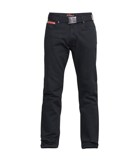 Pantalon Avec Ceinture Mario Homme Noir Duke