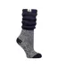 Ladies Fluffy Slouch Top Non Slip Thermal Bed Socks-1