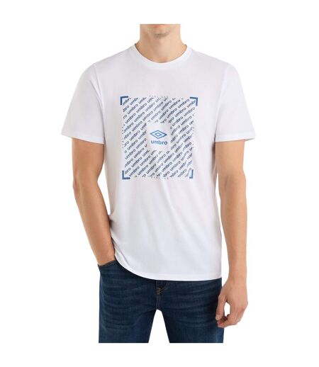Mens ftbl graphic t-shirt brilliant white Umbro
