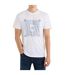 Mens ftbl graphic t-shirt brilliant white Umbro-3