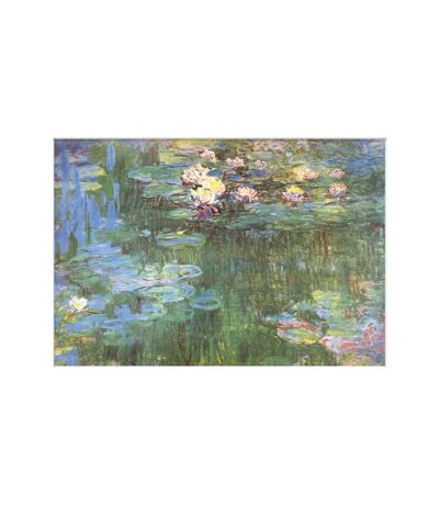 Claude Monet - Imprimé (Bleu / Vert) (40 cm x 30 cm) - UTPM6422