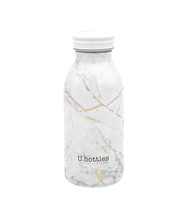 Bouteille Isotherme Blanc marbre U.Bottles City 350ml