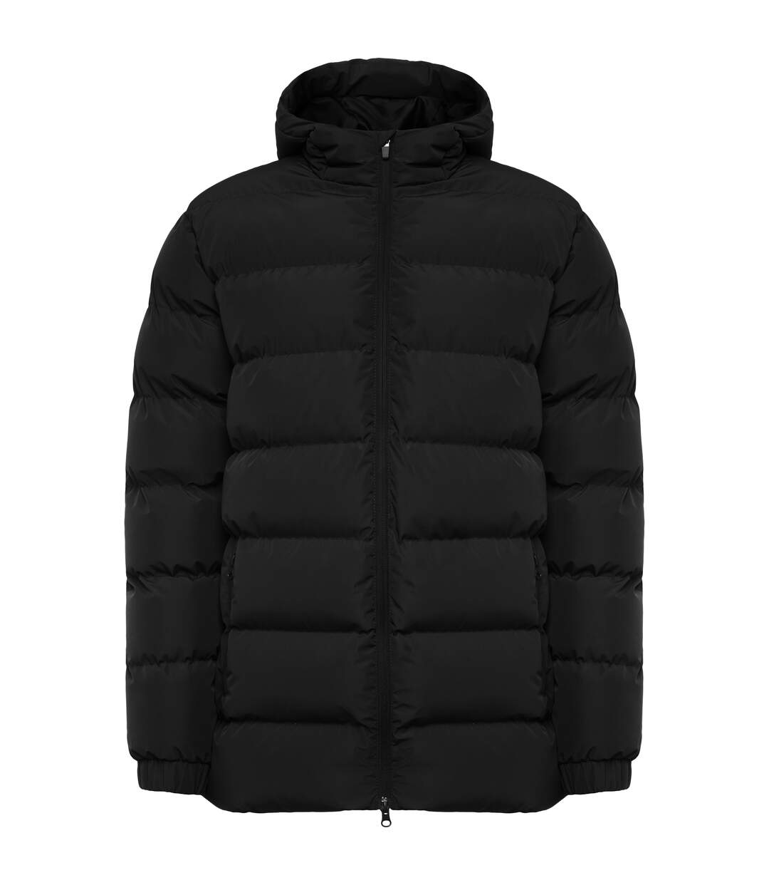 Mens Nepal Padded Parka Black Roly-1