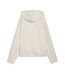 Sweat à capuche écru femme puma oversized-2