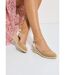 Espadrilles compensées cuir semelles corde-3