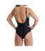 Maillot de bain 1 pièce Noir/Violet Femme Arena Francy Strap B Placement B - 36