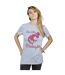 Disney Princess Womens/Ladies Cinderella No Midnight Cotton Boyfriend T-Shirt (Sports Grey) - UTBI48943