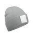 Bonnet Adulte Cendre Blanc Beechfield-1