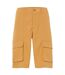 Mens Leather Badge Water Repellent Cargo Shorts Wheat Timberland-2