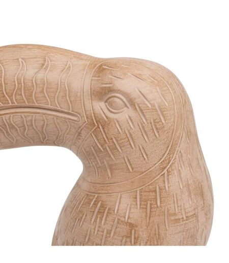 Statuette Toucan en Résine Exotic Panama 30cm Naturel