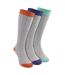 Sock Snob - 3 paires de chaussettes femme extra longues en laine douce et chaude-1