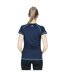 T-shirt De Sport Viktoria Femme Bleu Marine Trespass-4