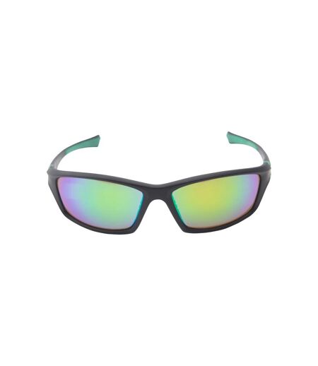 Mountain Warehouse Unisex Adult Hayman Sunglasses (Black/Green) (One Size)