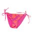 Bas De Maillot De Bain Style Fleurs Feni Femme Orange Rose Martes-4