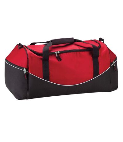 Quadra Teamwear Holdall Duffel Bag (55 liters) (Classic Red/Black/White) (One Size)