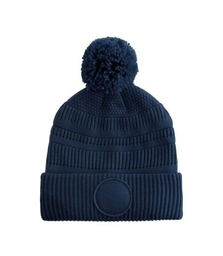 Bonnet Motif/style Écusson Fan Adulte Bleu Marine Français Beechfield
