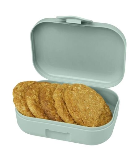Amuse Plus Bio Clip Plastic Snack Box (Sage Green) (3.5cm x 11cm x 8cm) - UTPF3874