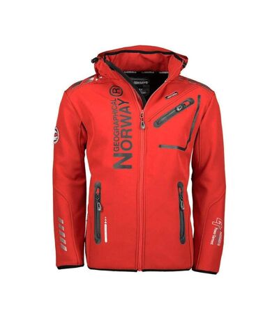 Parka Softshell Rouge Homme Geographical Norway Royaute - S