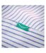 Unisex Adult Organic Cotton Striped Lounge Shorts Seal Grey Loungers-4