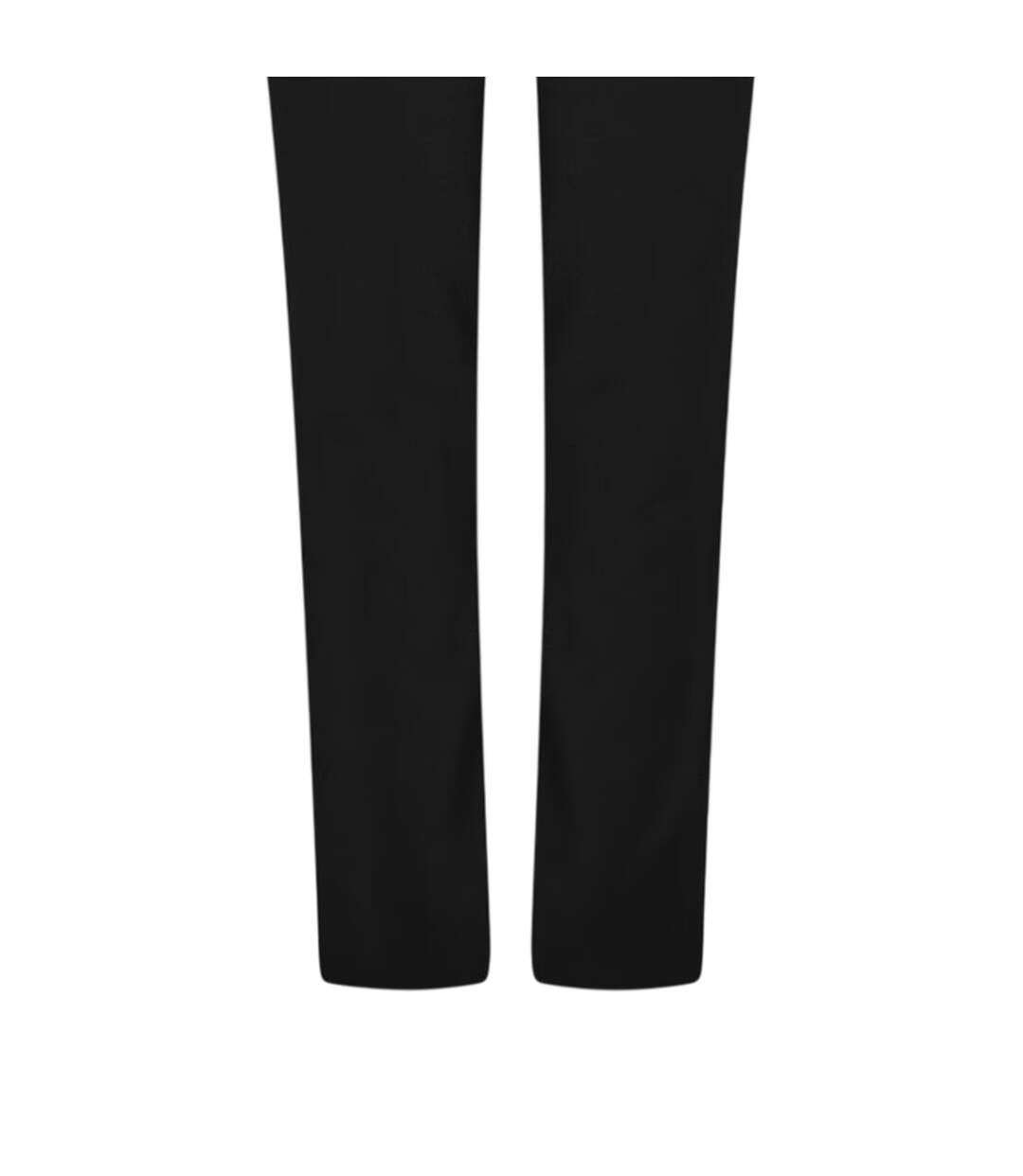 Womens/ladies Vivarone Straight Leg Slim Trousers Black Vila-3