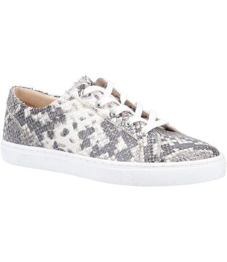 Chaussures tessa femme gris / blanc Hush Puppies