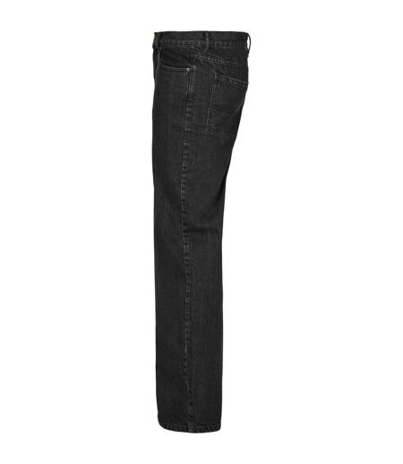 Jean 90's Homme Noir Délavé À L'acide Urban Classics