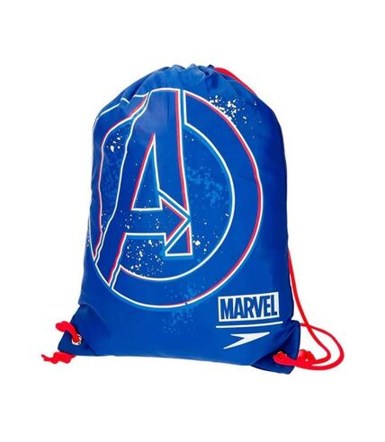 Marvel Avengers - Sac à cordon (Bleu / Rouge) (Taille unique) - UTUT1726