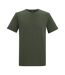 T-shirt De Sport Tait Homme Kaki Foncé Regatta-2