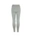 Womens/ladies Seamless High Rise Leggings Sage USA Pro-2